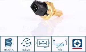 Nissens 207088 - Coolant temperature Sensor car-mod.net