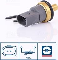 Nissens 207082 - Coolant temperature Sensor car-mod.net