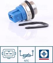 Nissens 207024 - Coolant temperature Sensor car-mod.net