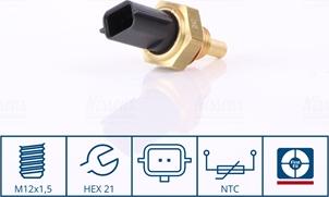 Nissens 207022 - Coolant temperature Sensor car-mod.net