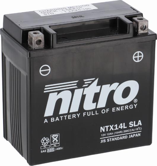 NITRO NTX14L SLA - Starter Battery car-mod.net
