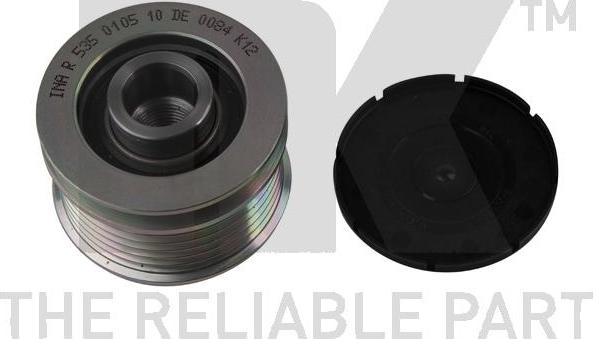 NK 4910107 - Pulley, alternator, freewheel clutch car-mod.net
