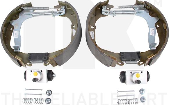 NK 449957702 - Drum Brake Shoe Set car-mod.net