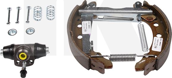 NK 444734001 - Drum Brake Shoe Set car-mod.net