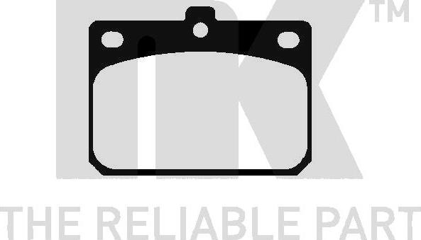 NK 229926 - Brake Pad Set, disc brake car-mod.net