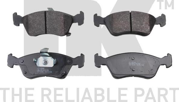 NK 224546 - Brake Pad Set, disc brake car-mod.net
