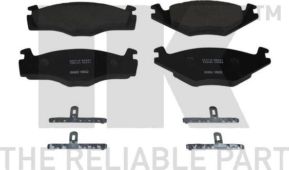 NK 224716 - Brake Pad Set, disc brake car-mod.net