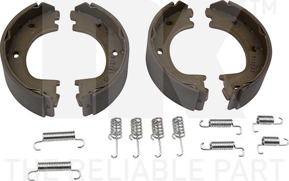 NK 2733773 - Brake Shoe Set, parking brake car-mod.net