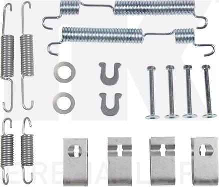 NK 7999653 - Accessory Kit, brake shoes car-mod.net