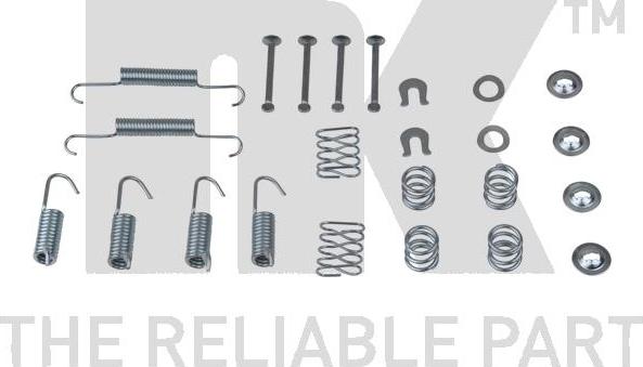 NK 79190010 - Accessory Kit, parking brake shoes car-mod.net