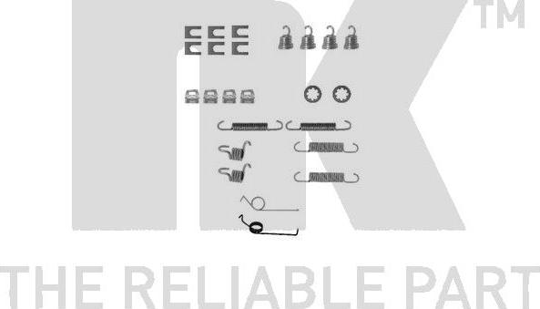 NK 7925519 - Accessory Kit, brake shoes car-mod.net