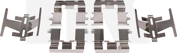NK 7926208 - Accessory Kit for disc brake Pads car-mod.net
