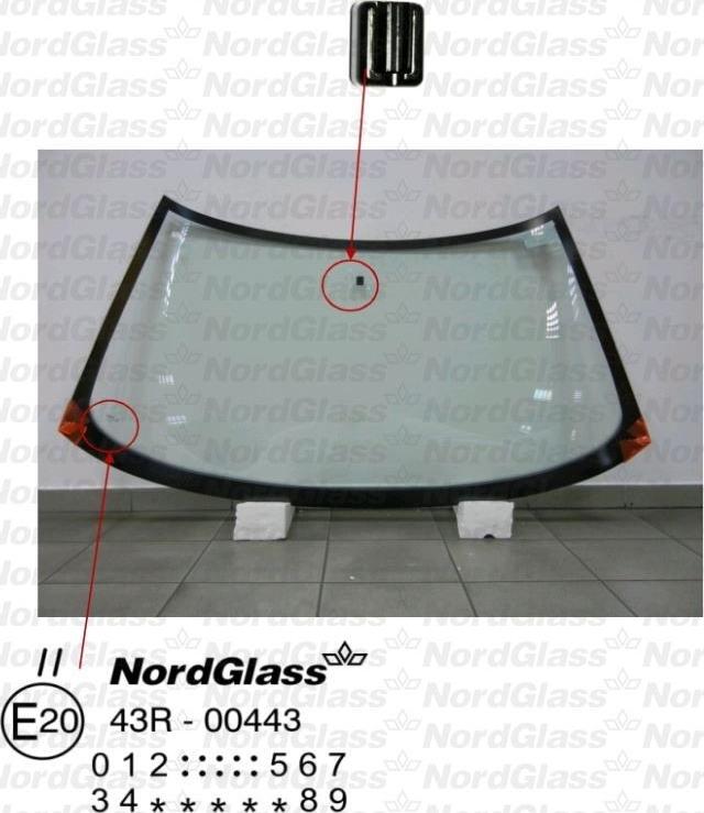 NordGlass 4044649 - Windscreen car-mod.net