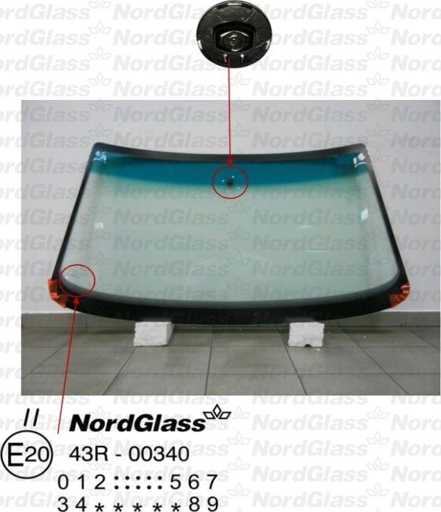 NordGlass 4044685 - Windscreen car-mod.net