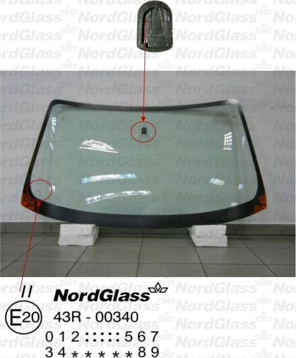 NordGlass 4044636 - Windscreen car-mod.net