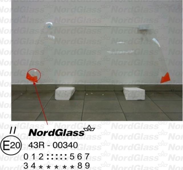 NordGlass 4045095 - Windscreen car-mod.net