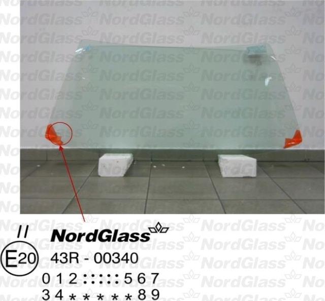 NordGlass 4045096 - Windscreen car-mod.net