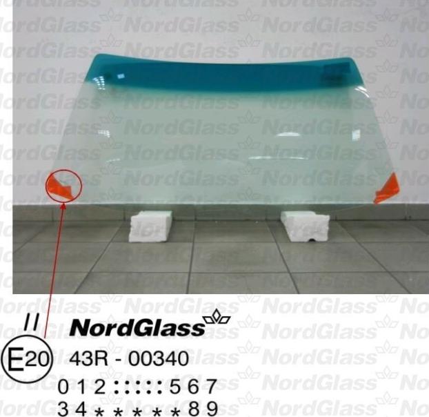 NordGlass 4045097 - Windscreen car-mod.net