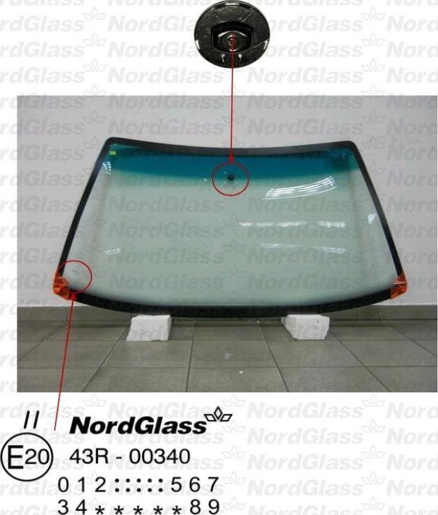 NordGlass 4045010 - Windscreen car-mod.net