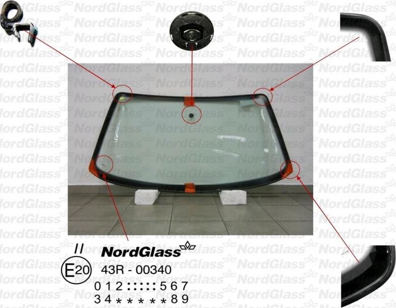 NordGlass 4045113 - Windscreen car-mod.net