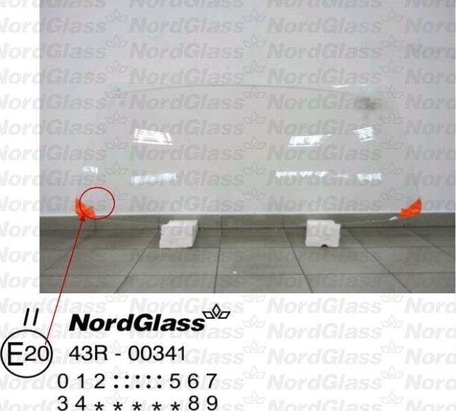 NordGlass 4045131 - Windscreen car-mod.net