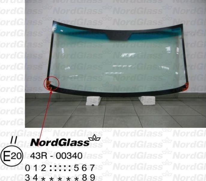NordGlass 4045220 - Windscreen car-mod.net