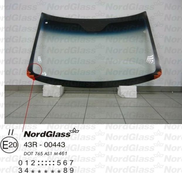 NordGlass 4046174 - Windscreen car-mod.net