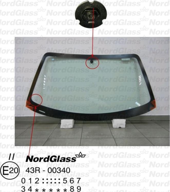 NordGlass 4043630 - Windscreen car-mod.net