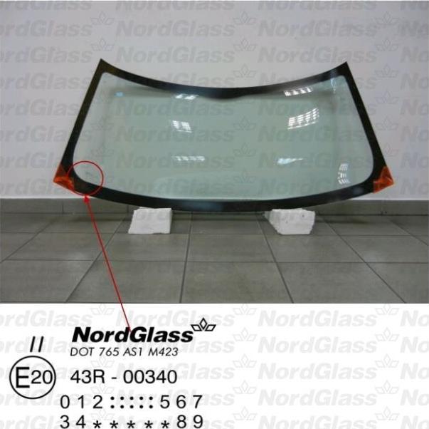 NordGlass 4043332 - Windscreen car-mod.net