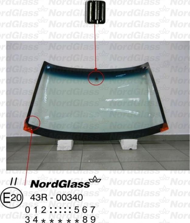 NordGlass 4042482 - Windscreen car-mod.net