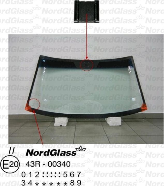 NordGlass 4043472 - Windscreen car-mod.net