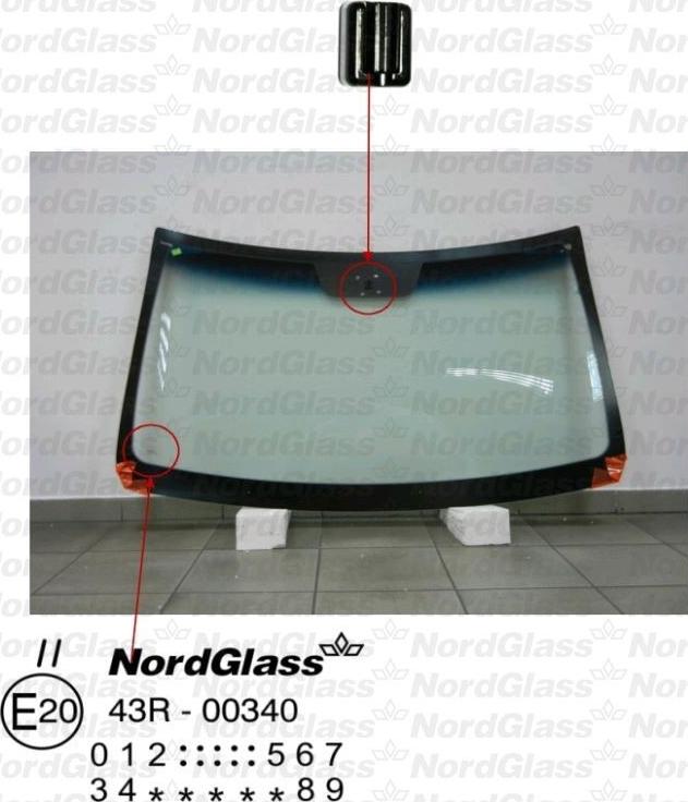NordGlass 4042674 - Windscreen car-mod.net