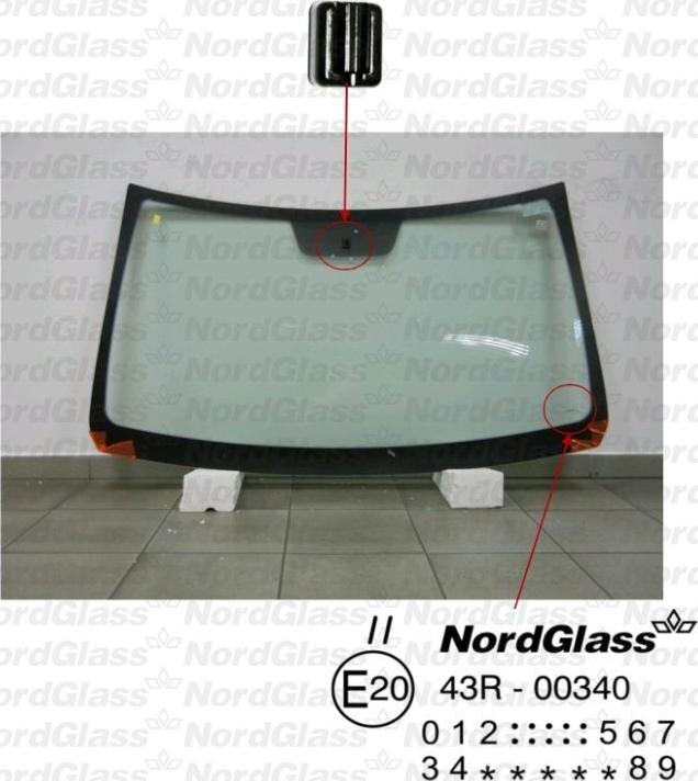 NordGlass 4042673 - Windscreen car-mod.net