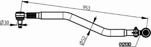 NOVOCAR 26513EI - Centre Rod Assembly car-mod.net