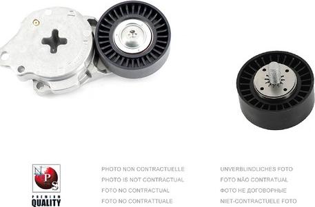NPS N110N14 - Pulley, v-ribbed belt car-mod.net