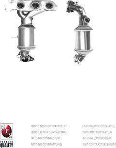 NPS T431A25 - Catalytic Converter car-mod.net