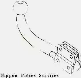 NPS H790A04C - Trailer Hitch car-mod.net