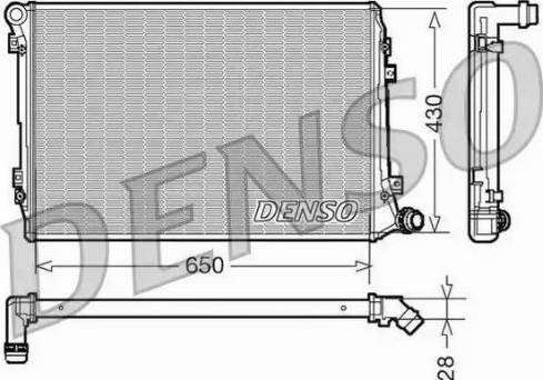 NPS DRM32037 - Radiator, engine cooling car-mod.net