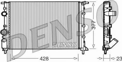 NPS DRM23008 - Radiator, engine cooling car-mod.net