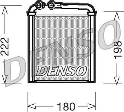 NPS DRR32005 - Heat Exchanger, interior heating car-mod.net