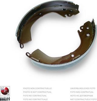 NPS M350I17 - Drum Brake Shoe Set car-mod.net