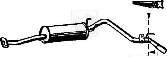 NPS T430A113 - Exhaust System car-mod.net