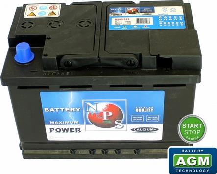 NPS U540L51B - Starter Battery car-mod.net