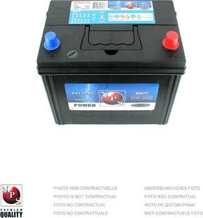 NPS U540L20A - Starter Battery car-mod.net