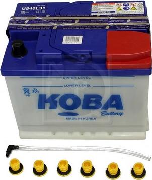NPS U540L31 - Starter Battery car-mod.net