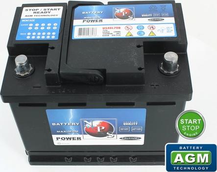 NPS U540L70B - Starter Battery car-mod.net