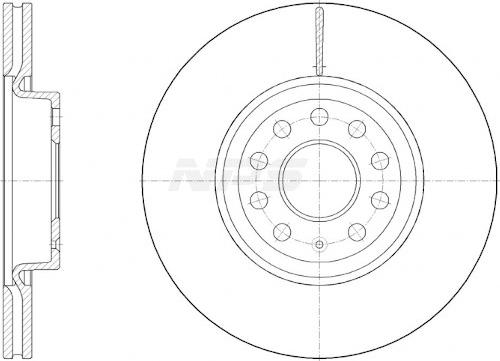 NPS V330G03 - Brake Disc car-mod.net