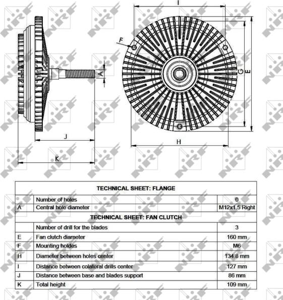 NRF 49534 - Clutch, radiator fan car-mod.net
