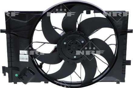 NRF 47846 - Fan, radiator car-mod.net