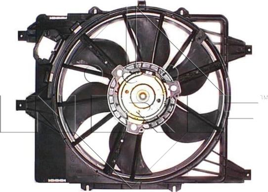 NRF 47361 - Fan, radiator car-mod.net